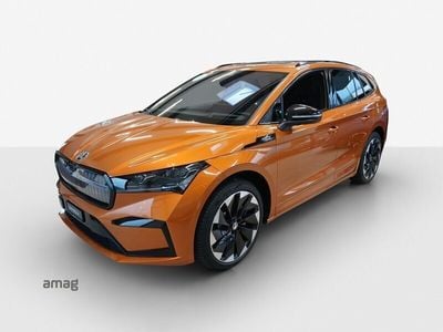 Arancione phoenix, metallizz. Gebraucht 2024 Skoda Enyaq iV SportLine SUV | CHF 61’000