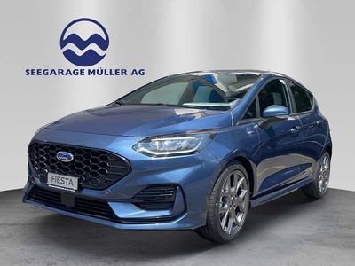 Blau Gebraucht 2023 Ford Fiesta ST-Line X Kleinwagen | CHF 20’950 (Fairer Preis)