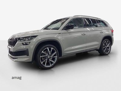 Gebraucht Skoda Kodiaq SportLine 200 PS (147 kW) 2021 Steel grau, spezial SUV