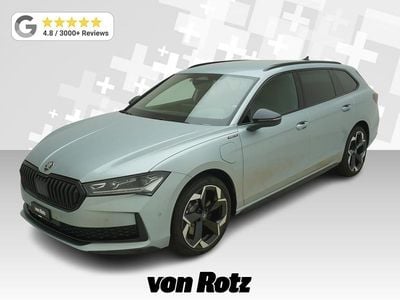 Weiss Neu 2025 Skoda Superb SportLine Kombi | CHF 47’920 (Fairer Preis)