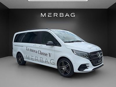 Weiss Gebraucht 2024 Mercedes V300 Exclusive Van / Kleinbus | CHF 84’500 (Teuer)