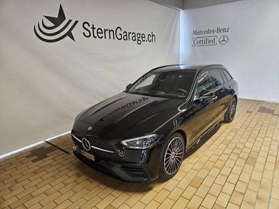 Schwarz Neu 2025 Mercedes C200 AMG line Kombi | CHF 79’236