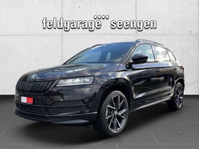 gebraucht Skoda Karoq 2.0 TDI SCR SportLine 4x4 DSG mit AHK