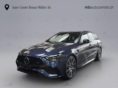 Blau Neu 2025 Mercedes C43 AMG Executive Kombi | CHF 99’900 (Etwas zu teuer)