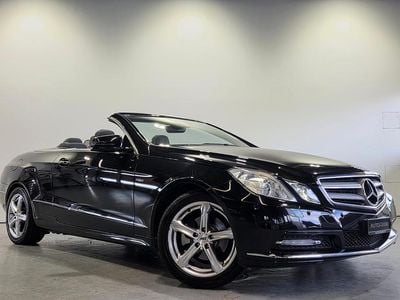 Schwarz Gebraucht 2011 Mercedes E250 Cabrio | CHF 11’900 (Guter Preis)