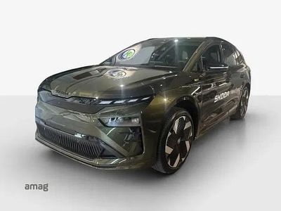 Olibo grün, metallic Neu 2025 Skoda Enyaq iV RS SUV | CHF 64’980 (Fairer Preis)
