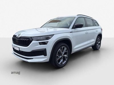Gebraucht Skoda Kodiaq SportLine 200 PS (147 kW) 2024 Moon weiss, metallic SUV