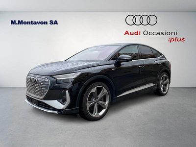 Schwarz Gebraucht 2022 Audi Q4 Sportback e-tron Ambiente SUV | CHF 29’900 (Etwas zu teuer)