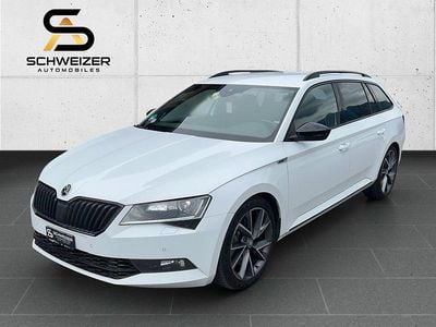 Weiss Gebraucht 2017 Skoda Superb Ambition Kombi | CHF 12’500 (Superpreis)