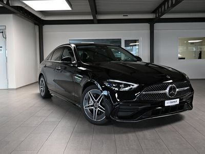 Schwarz Gebraucht 2024 Mercedes C200 AMG line Limousine | CHF 64’900