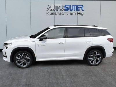 Weiss Gebraucht 2025 Skoda Kodiaq SportLine SUV | CHF 54’900 (Teuer)