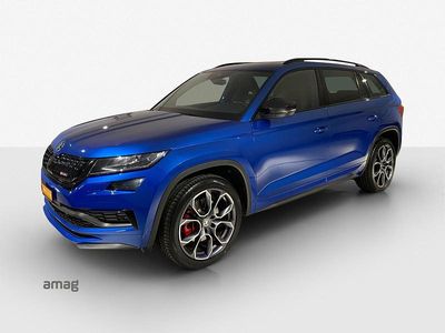 Race blau, metallic Gebraucht 2019 Skoda Kodiaq RS SUV | CHF 31’900 (Etwas zu teuer)