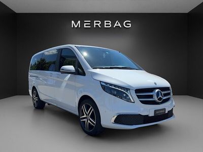 Weiss Gebraucht 2022 Mercedes V300 Avantgarde Van / Kleinbus | CHF 71’400 (Teuer)