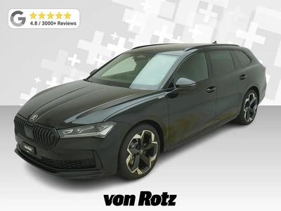 Schwarz Neu 2025 Skoda Superb SportLine | CHF 55’900 (Fairer Preis)