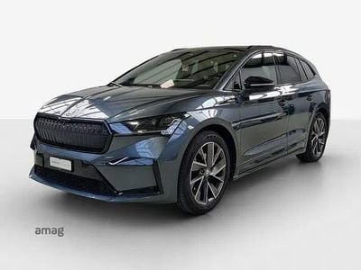 Quartz grau, metallic Gebraucht 2021 Skoda Enyaq iV SportLine SUV | CHF 25’980 (Fairer Preis)