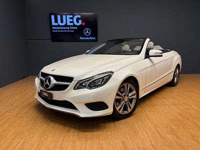 Weiss Gebraucht 2014 Mercedes E200 Cabrio | CHF 17’900
