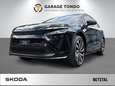 Schwarz Gebraucht 2025 Skoda Enyaq iV SportLine SUV | CHF 54’900 (Etwas zu teuer)