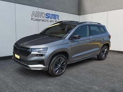Grau Gebraucht 2024 Skoda Karoq SportLine SUV | CHF 32’900 (Fairer Preis)