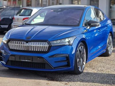 Blau Gebraucht 2022 Skoda Enyaq iV RS SUV | CHF 32’800 (Guter Preis)
