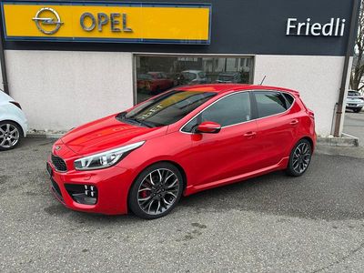 Gebraucht Kia Ceed GT Turbo 204 PS (150 kW) 2015 Rot Limousine