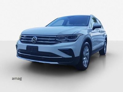 Pure white uni Gebraucht 2022 VW Tiguan Elegance SUV | CHF 29’900 (Superpreis)