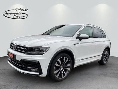 Weiss Gebraucht 2019 VW Tiguan Highline SUV | CHF 21’800 (Guter Preis)