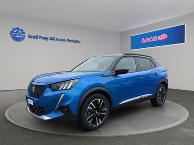 Blau Gebraucht 2020 Peugeot e-2008 Business-Line SUV | CHF 19’420 (Etwas zu teuer)