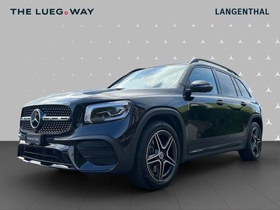 Schwarz Gebraucht 2022 Mercedes GLB250 AMG line SUV | CHF 44’900 (Fairer Preis)