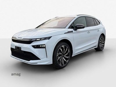Neu Skoda Enyaq iV SportLine 210 kW (286 PS) 2025 Moon weiss, metallic SUV