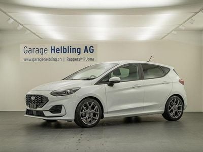 Gebraucht Ford Fiesta ST-Line X 125 PS (91 kW) 2023 Weiss Kleinwagen