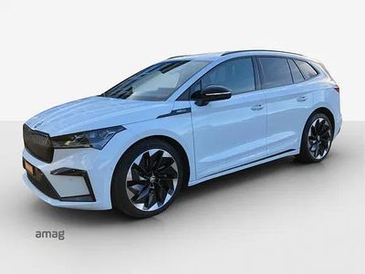 Gebraucht Skoda Enyaq iV RS 219 kW (299 PS) 2022 Weiss SUV