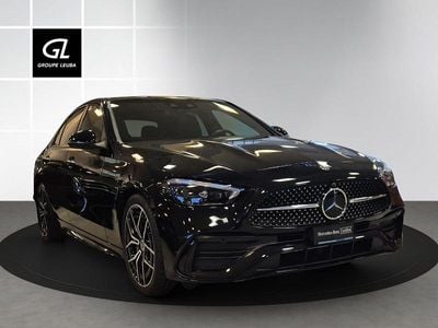 Schwarz Gebraucht 2022 Mercedes C200 AMG line Limousine | CHF 39’900 (Etwas zu teuer)