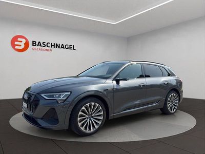 Gebraucht Audi e-tron Black Edition 300 kW (408 PS) 2021 Grau SUV