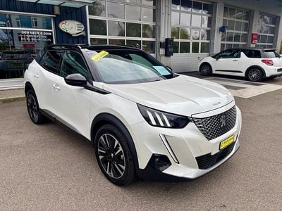 Weiss Gebraucht 2021 Peugeot e-2008 GT SUV | CHF 19’990 (Etwas zu teuer)