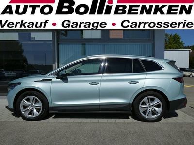 Gebraucht Skoda Enyaq iV 194 kW (265 PS) 2021 Silber SUV