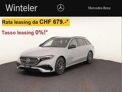 Grau Neu 2025 Mercedes E220 Kombi | CHF 99’450 (Teuer)
