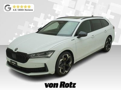 Weiss Neu 2025 Skoda Superb SportLine Kombi | CHF 51’990 (Fairer Preis)