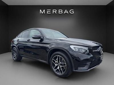 Schwarz Gebraucht 2018 Mercedes GLC300 AMG Coupé | CHF 31’500 (Superpreis)