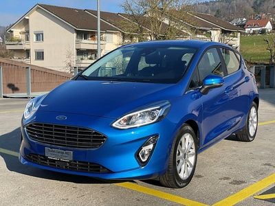 Blau Gebraucht 2019 Ford Fiesta Titanium Limousine | CHF 19’990