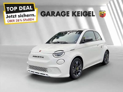 Weiss Neu 2025 Fiat 500e Abarth Kleinwagen | CHF 26’350