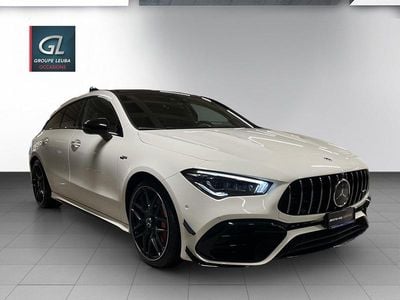 Gebraucht Mercedes CLA45 AMG Shooting Brake AMG 422 PS (310 kW) 2019 Weiss Kombi