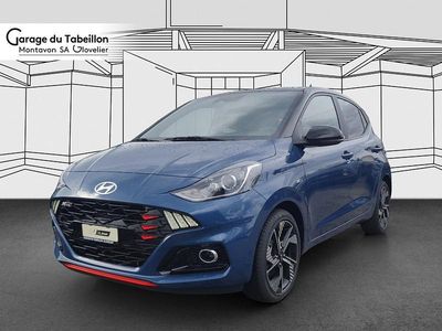 Neu Hyundai i10 N Line 90 PS (66 kW) 2025 Blau Kleinwagen