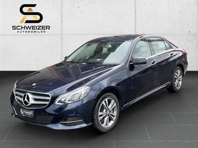 Blau Gebraucht 2014 Mercedes E400 Avantgarde Limousine | CHF 19’500