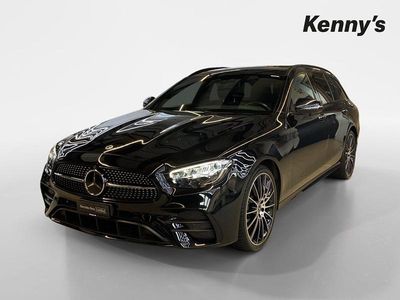 Schwarz Gebraucht 2023 Mercedes E220 AMG line Kombi | CHF 49’890 (Teuer)