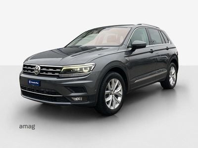 Indium grey metallic Gebraucht 2018 VW Tiguan Highline SUV | CHF 24’700 (Guter Preis)