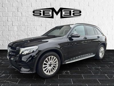 Schwarz Gebraucht 2016 Mercedes GLC250 AMG line SUV | CHF 24’900 (Superpreis)
