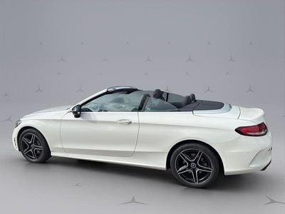 Weiss Gebraucht 2022 Mercedes C200 AMG line Cabrio | CHF 48’800 (Teuer)