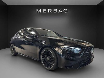 Schwarz Neu 2025 Mercedes A250 AMG line Limousine | CHF 63’200 (Etwas zu teuer)