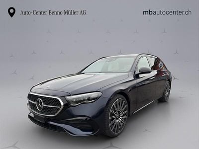 Blau Neu 2025 Mercedes E220 AMG line Kombi | CHF 108’900