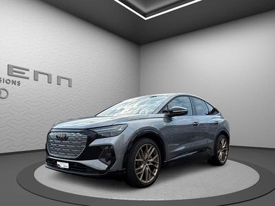 Grau Gebraucht 2023 Audi Q4 Sportback e-tron Ambiente SUV | CHF 41’900 (Etwas zu teuer)